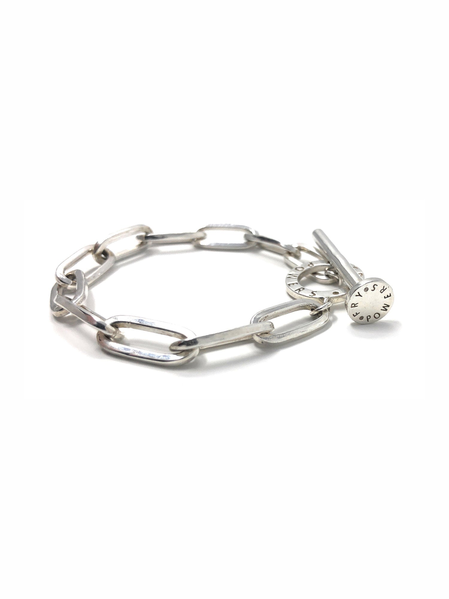 Elongated Chain Link Bracelet